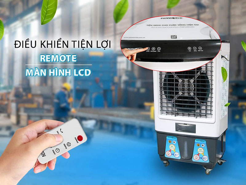 Dễ dàng điều khiển với Remote 