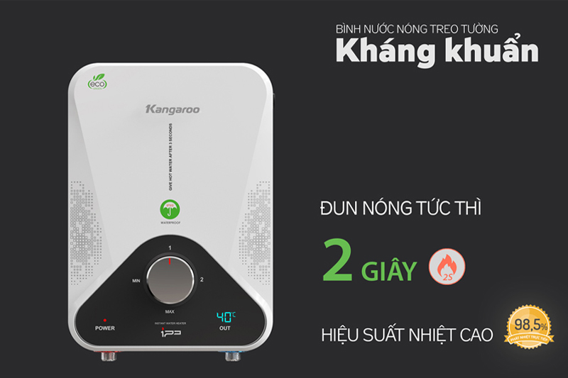 Kangaroo KG588WP có công suất hoạt động mạnh mẽ