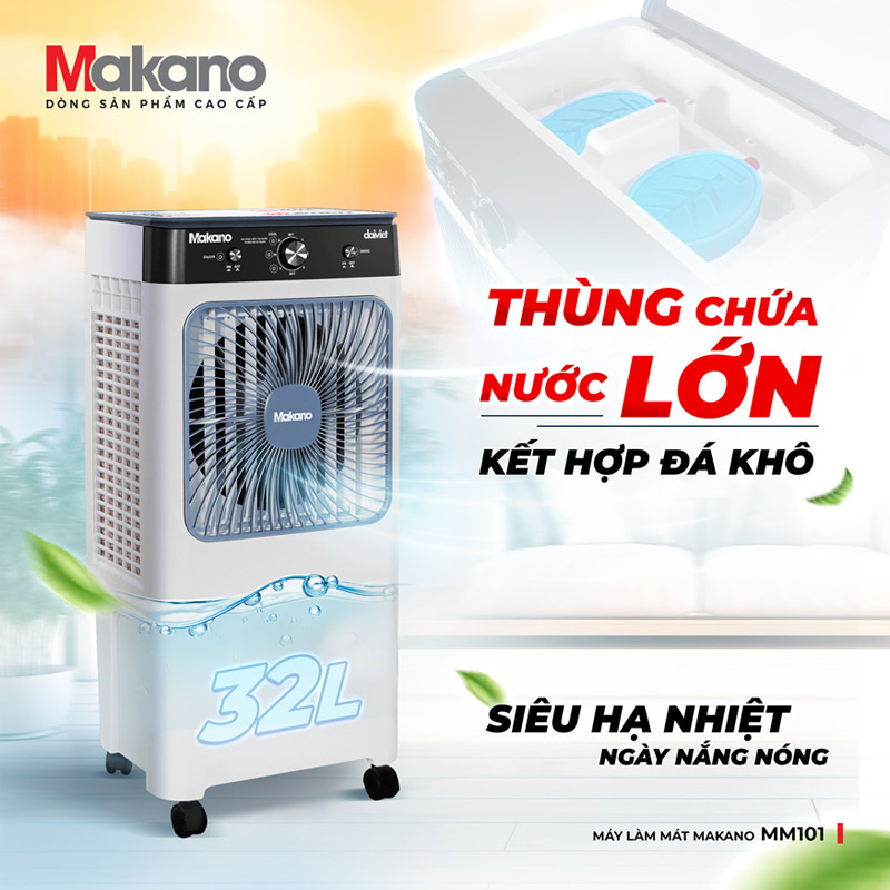 Makano MM101 dung tích 32 Lít