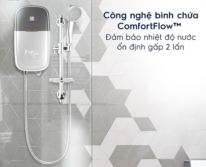 Máy nước nóng Electrolux tích hợp công nghệ hiện đại