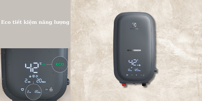 Máy Nước Nóng Trực Tiếp Electrolux 4500W EWE451SB-G6 giúp giảm chi phí cho gia đình bạn