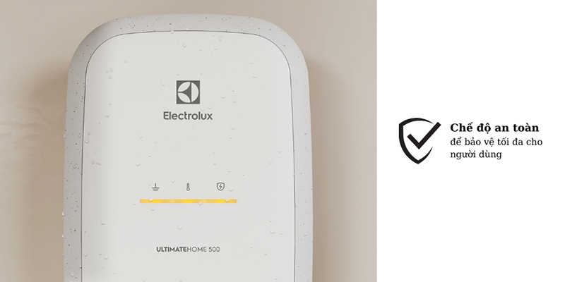 Máy Nước Nóng Trực Tiếp Electrolux EWE451QX-W4 đảm bảo trải nghiệm tắm thư giãn và an tâm