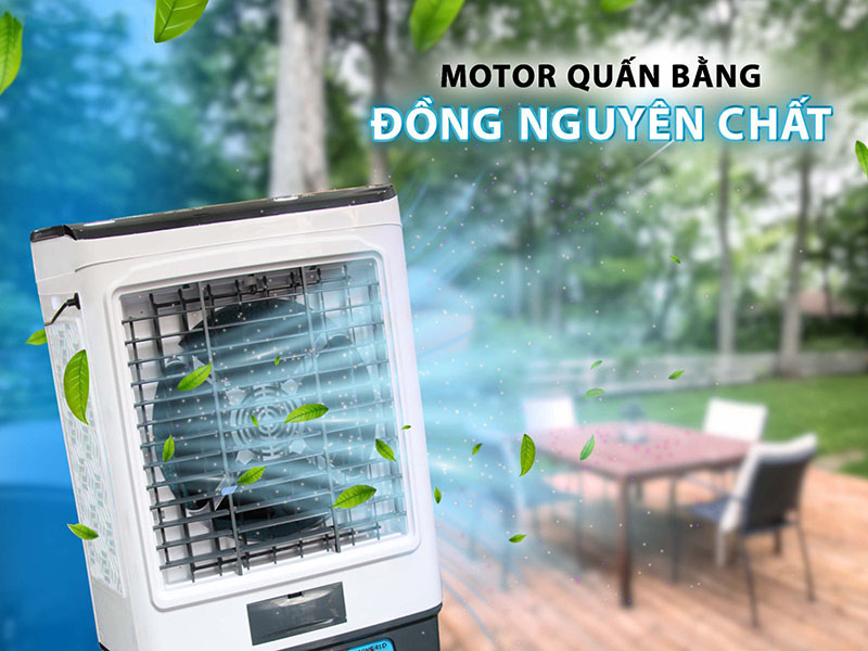 Motor quấn bằng đồng nguyên chất 