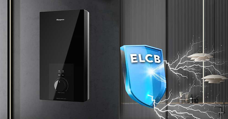 Máy Nước Nóng Trực Tiếp KGWD45N2 tích hợp đa dạng tính năng an toàn