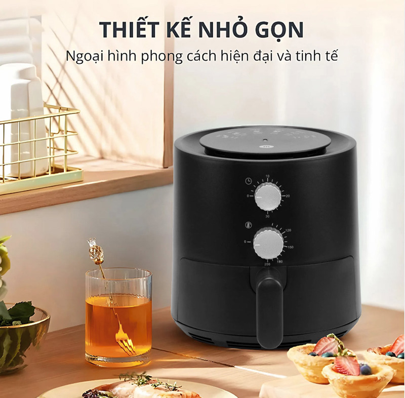 Nồi chiên không dầu Mishio MK320 2.2 lít