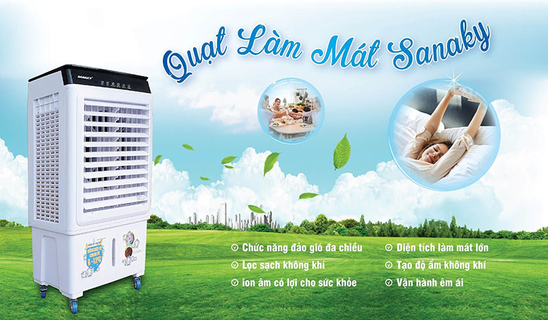 Quạt điều hòa Sanaky