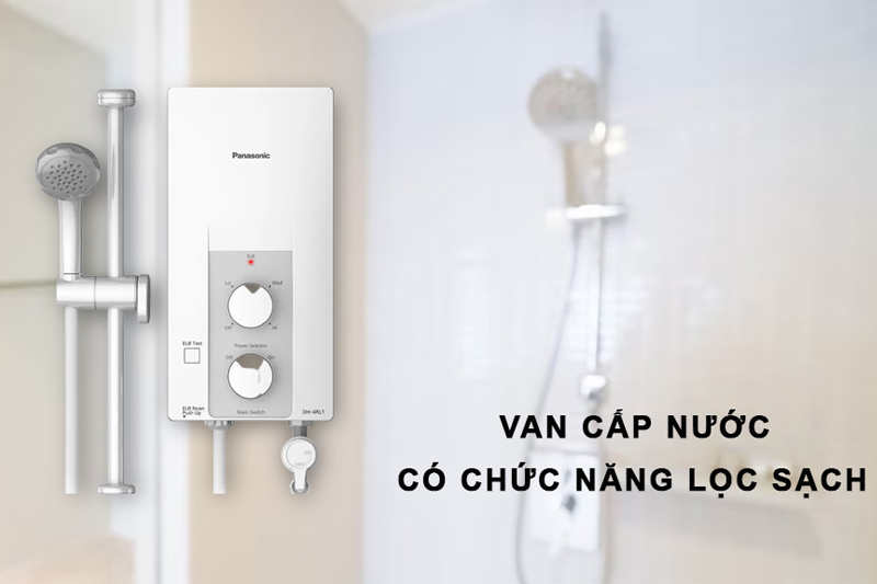 Trang bị van cấp nước có chức năng lọc sạch tối ưu