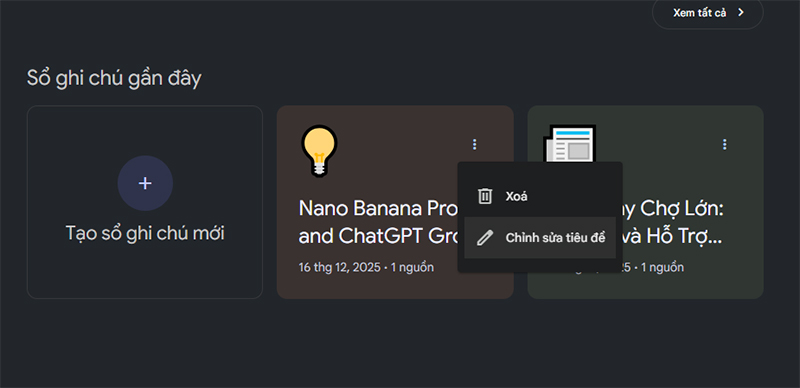 Bạn có thể chỉnh sửa tiêu đề cho nguồn