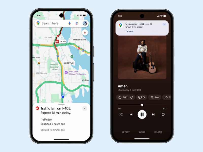 Google Maps dự đoán ùn tắc và đề xuất lộ trình thay thế