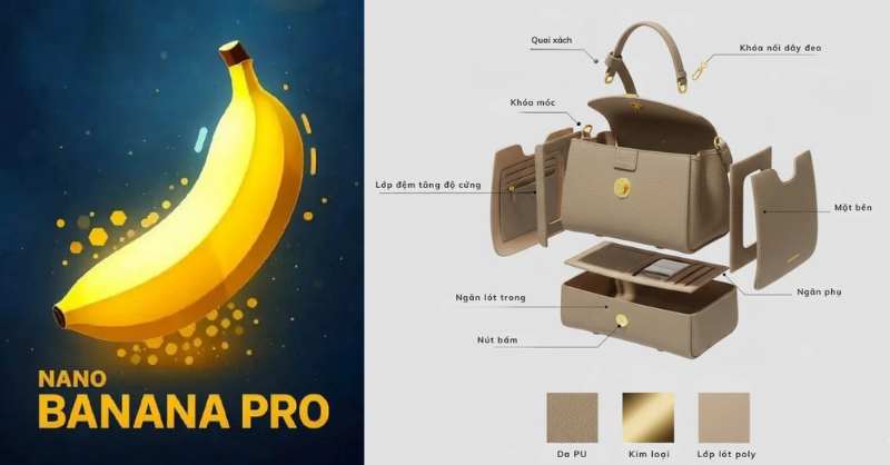 Giải thích cấu trúc đồ vật với Nano Banana Pro