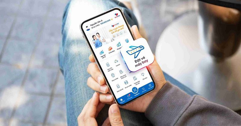 Hướng dẫn cách đặt vé máy bay trên điện thoại