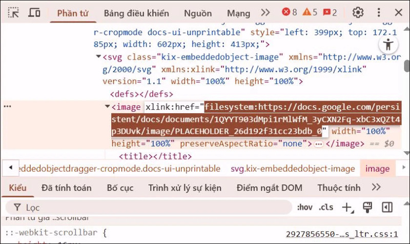Sao chép đường dẫn hình ảnh