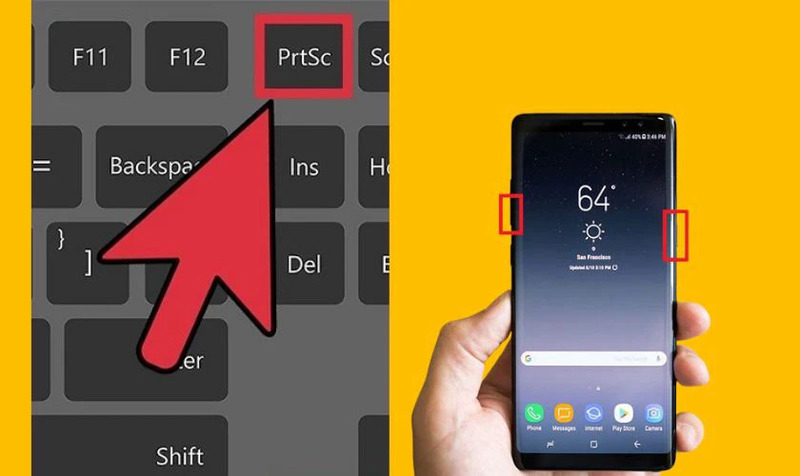 Chụp màn hình để lưu hình ảnh