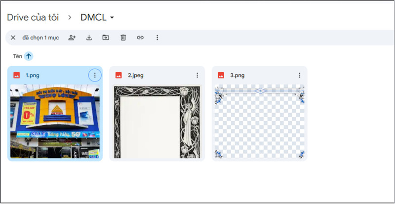 Thư mục Google Drive