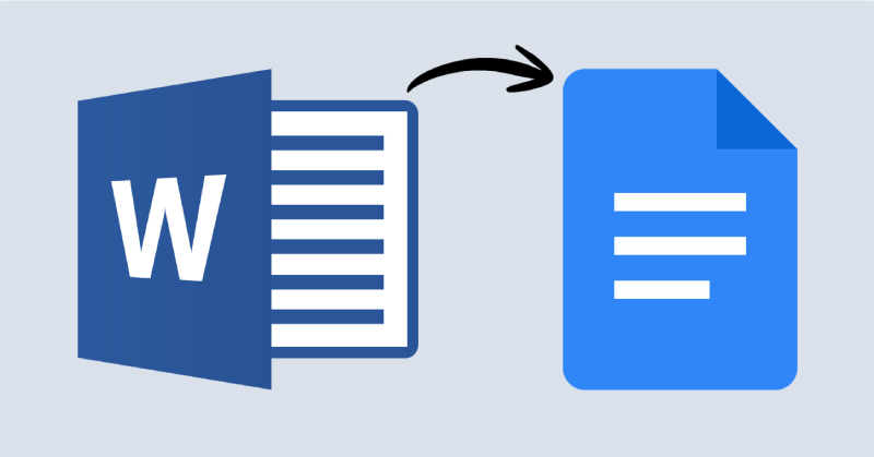Chuyển file Word sang Google Docs