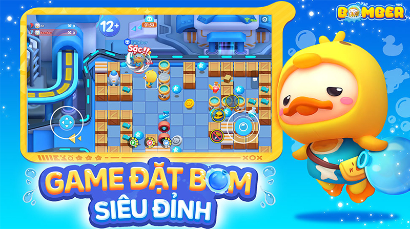 Game Bomber VNG là trò chơi “đặt bom sặc nước” được nhiều người quan tâm