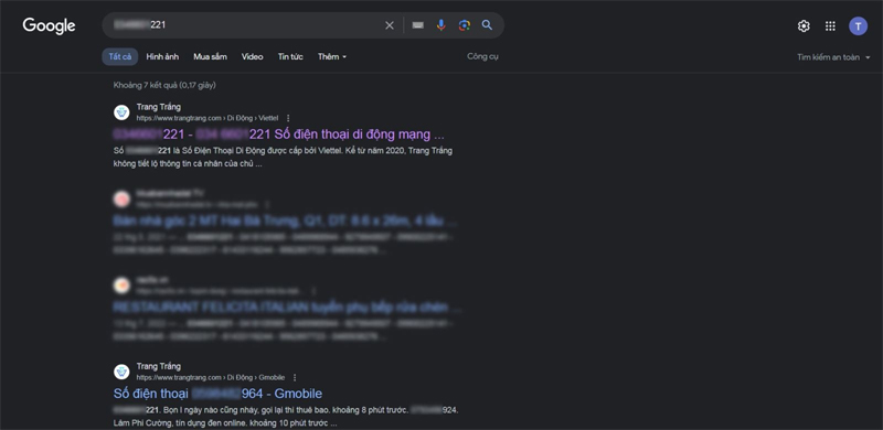 Tra cứu số điện thoại gọi đến máy bạn qua Google như thế nào
