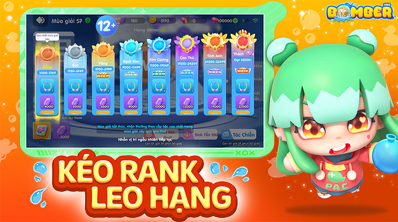 Leo rank xếp hạng để nhận phần thưởng hấp dẫn