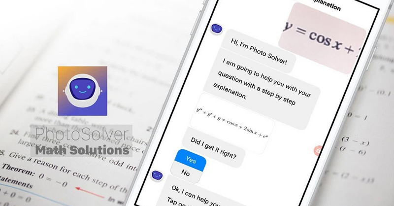 Phần mềm giải toán PhotoSolver