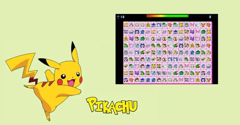 Game Pikachu cổ điển là thể loại game giải trí nhẹ nhàng