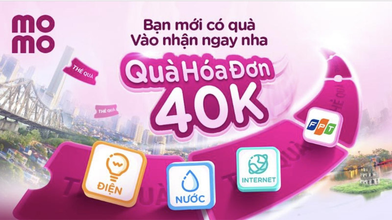 Thanh toán hóa đơn trên MoMo để nhận nhiều ưu đãi