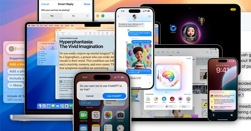 Apple Intelligence chính thức ra mắt