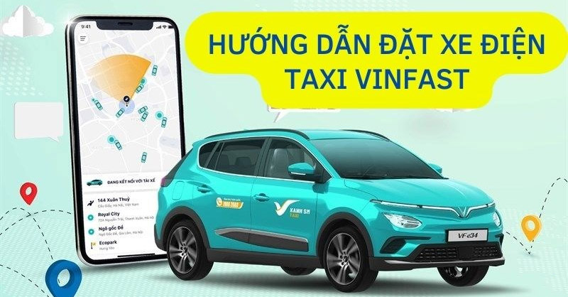 Cách đặt xe trên Taxi Xanh SM