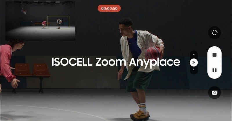 Công nghệ ISOCELL Zoom Anyplace trên Galaxy S24 Ultra