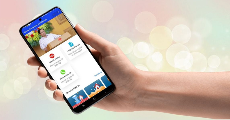 Hướng dẫn gửi yêu cầu cứu trợ vùng lũ chi tiết