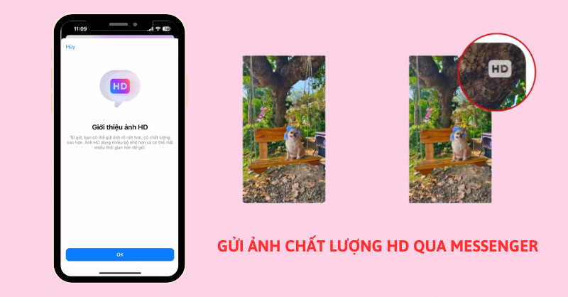 Meta cập nhật cho phép gửi ảnh chất lượng HD qua Messenger