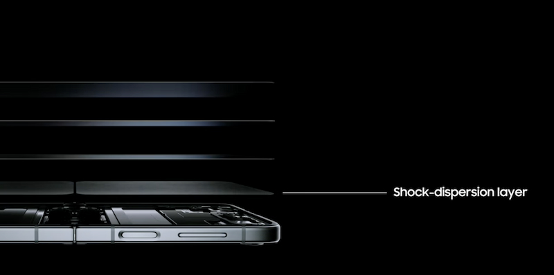 Galaxy Z Fold5 và Z Flip5 được trang bị lớp chống sốc dưới màn hình