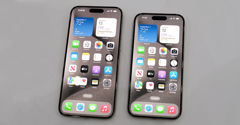 iPhone 16 và 16 Plus chỉ có màn hình 60Hz