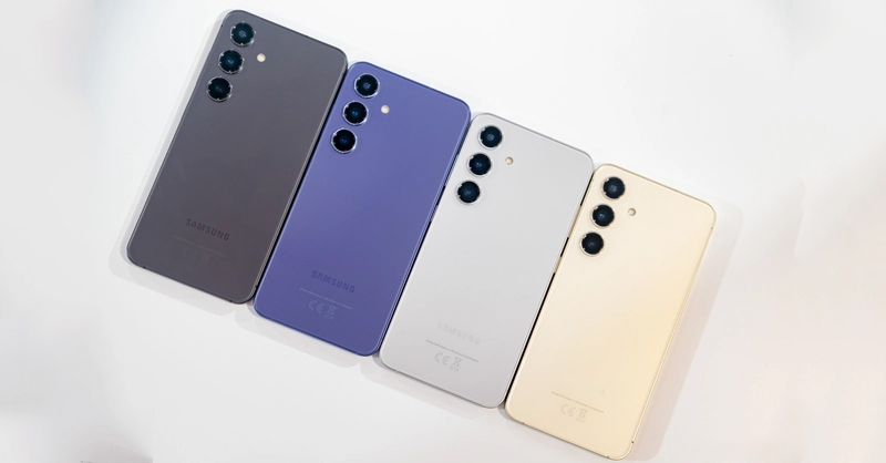 Bốn phiên bản màu thời thượng của Samsung Galaxy S24 Plus