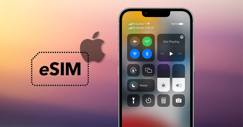 Các thiết bị từ iPhone 11 trở lên được hỗ trợ eSIM