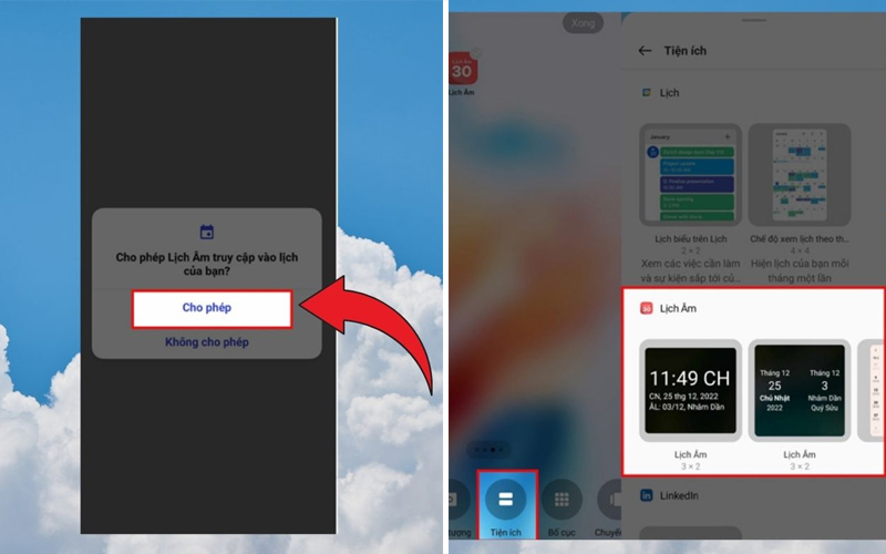 Hướng dẫn cài đặt lịch âm trên điện thoại OPPO