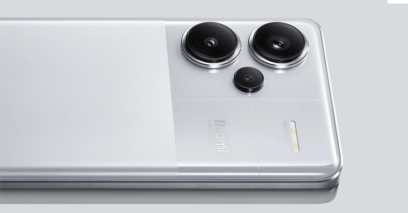 Cụm camera kích thước lớn của Xiaomi Redmi Note 13 Pro Plus 
