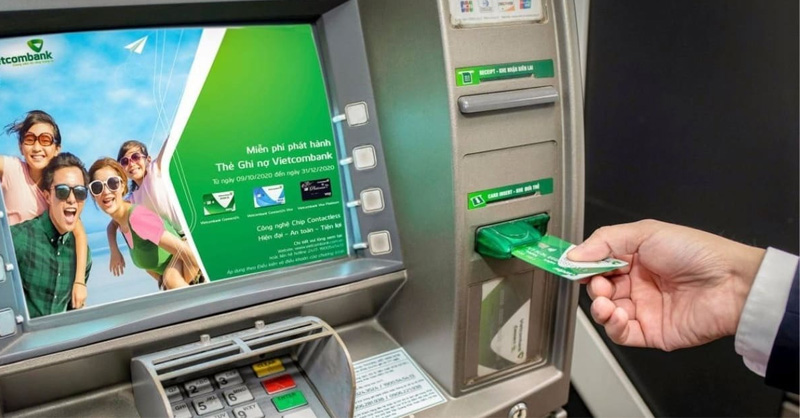 Đăng ký SMS Banking thông qua cây ATM