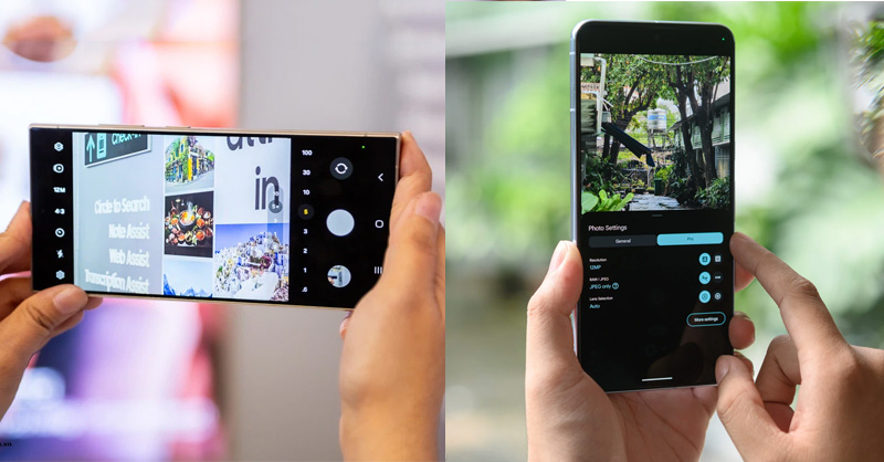 Galaxy S24 Ultra và Pixel 8 Pro mang đến trải nghiệm chụp ảnh tuyệt vời