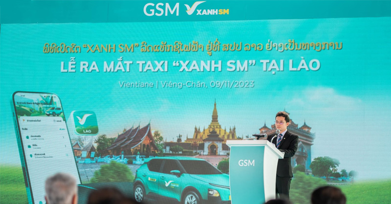 GSM đã mở rộng phạm vi hoạt động sang thị trường Lào vào tháng 11/2023