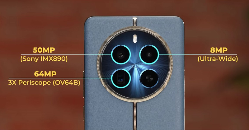 Hệ thống camera xịn sò của Realme 12 Pro+