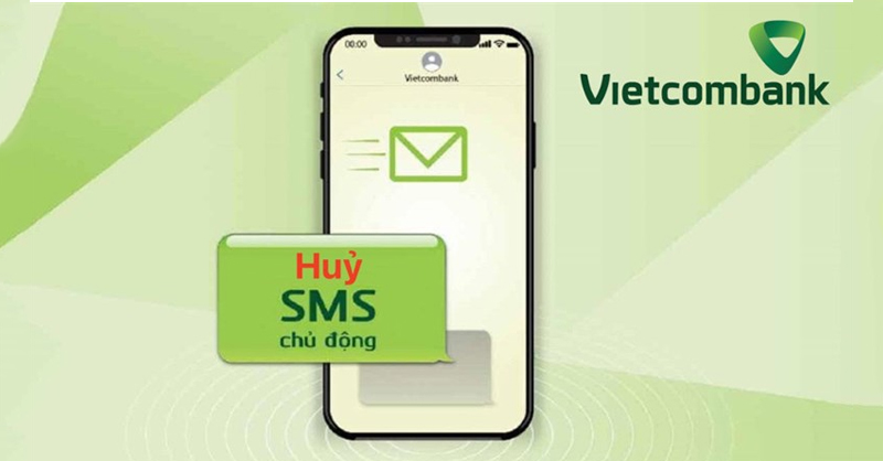 Hủy dịch vụ SMS Banking ngân hàng Vietcombank