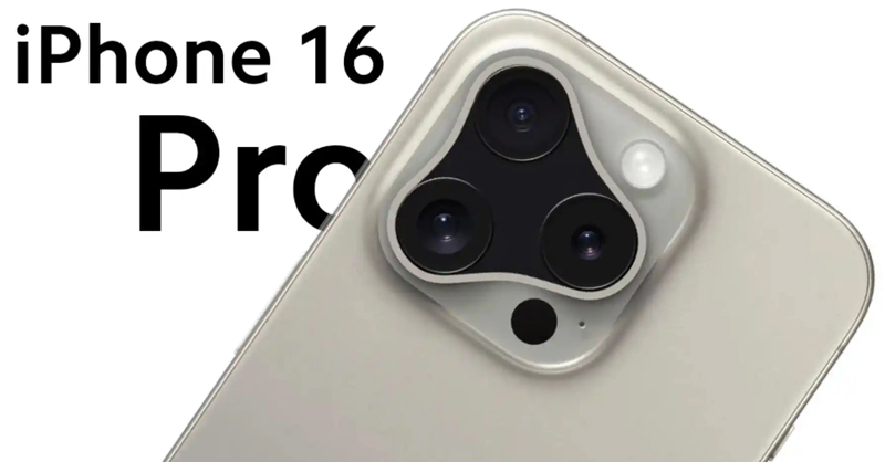 Mô-đun camera iPhone 16 Pro sẽ được chuyển từ hình vuông sang tam giác 