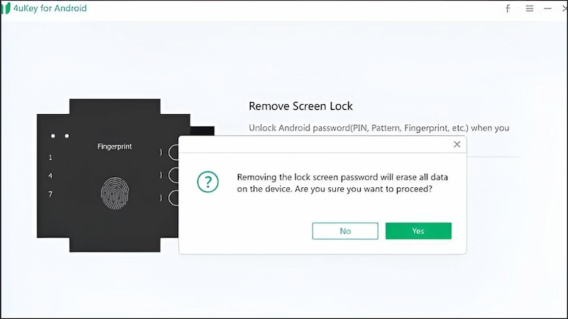 Mở khóa điện thoại Samsung bằng Tenorshare 4u