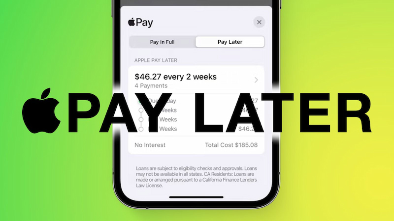 Mua trước trả sau với Apple Pay Later