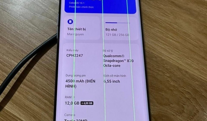 Nguyên nhân điện thoại OPPO bị nhiễu màn hình