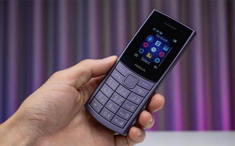 Nokia 110 4G Pro có thiết kế bắt mắt