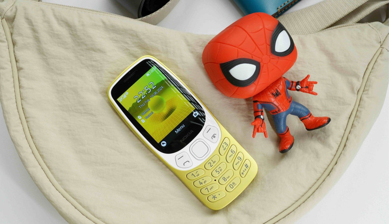 Nokia 3210 4G có thiết kế bo cong tỉ mỉ