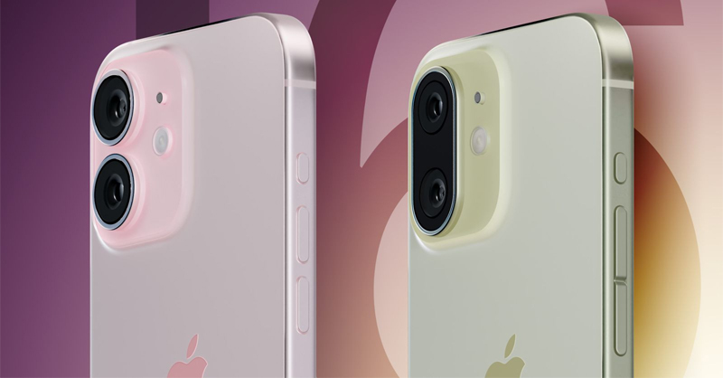 Ống kính camera của iPhone 16 sẽ được sắp xếp theo chiều dọc