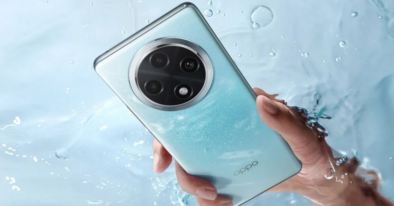 OPPO A3 Pro có khả năng chống nước ấn tượng