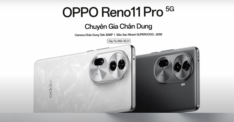 OPPO Reno11 Series ra mắt Việt Nam ngày 6/1/2024